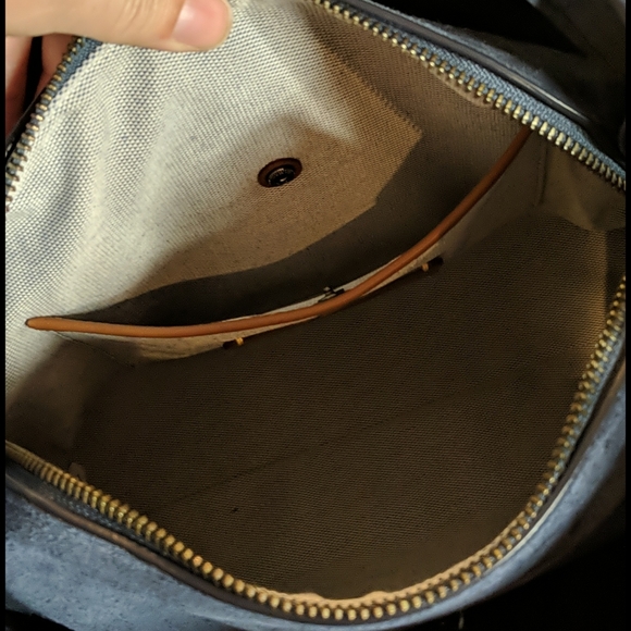 NWT: Coach Mixed Leather & Snake Harmony Carryall - Picture 11 of 12